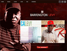 Tablet Screenshot of barringtonlevy.com